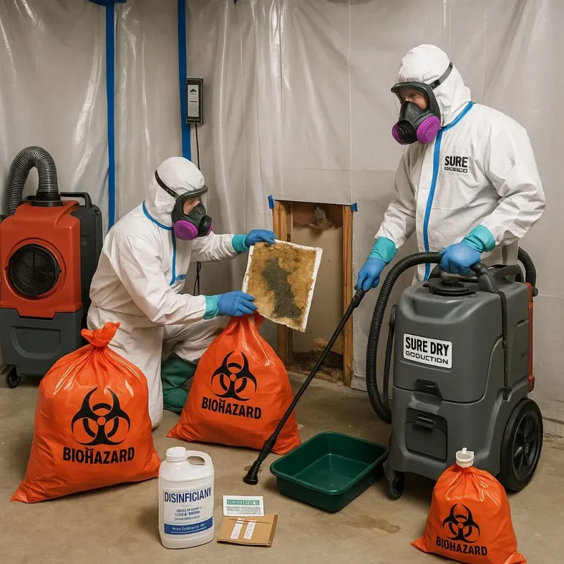 Contaminated Water Handling Protocols process in Maplewood, MN