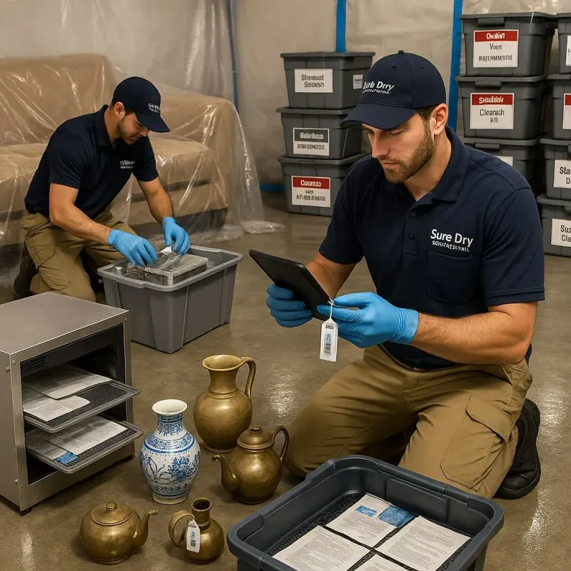 Content Protection and Restoration process in Maplewood, MN
