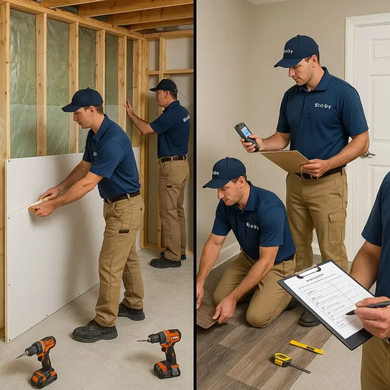Repairs and Reconstruction process in Maplewood, MN